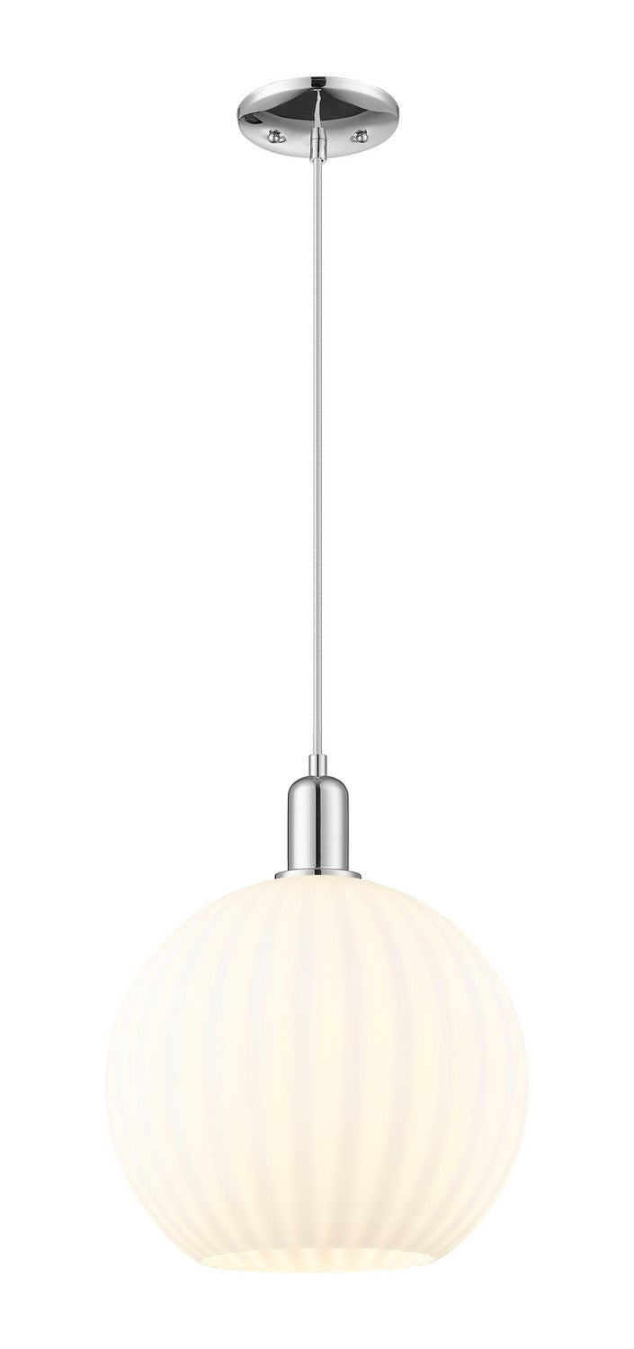 Innovations 716-1P-PC-G1217-12WV One Light Mini Pendant, Polished Chrome