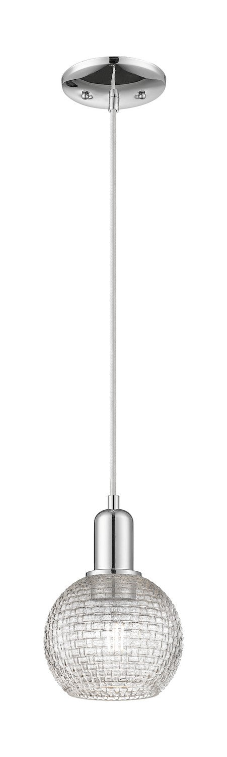 Innovations 716-1P-PC-G122C-6CL One Light Mini Pendant, Polished Chrome