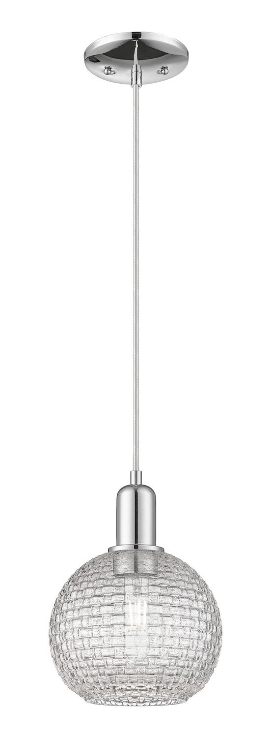 Innovations 716-1P-PC-G122C-8CL One Light Mini Pendant, Polished Chrome