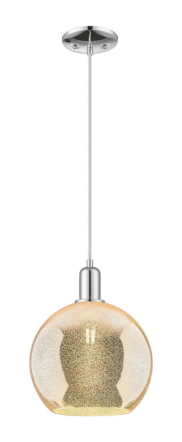 Innovations 716-1P-PC-G128-10 One Light Mini Pendant, Polished Chrome