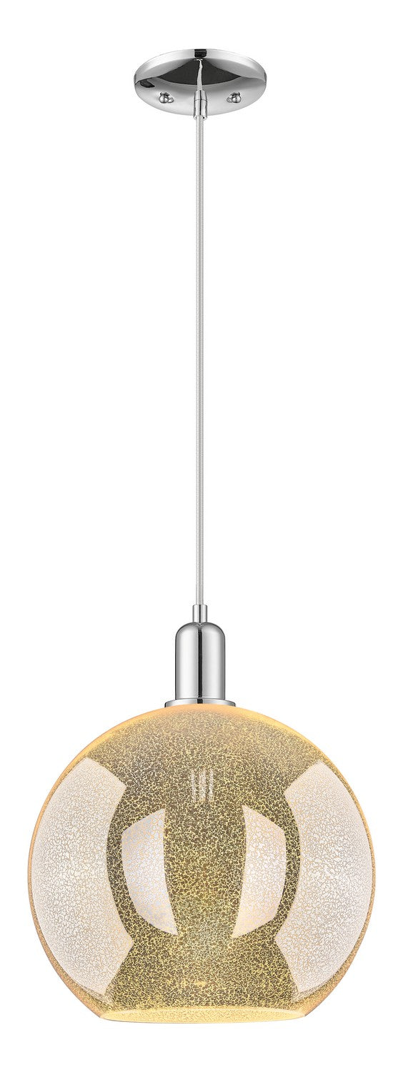 Innovations 716-1P-PC-G128-12 One Light Mini Pendant, Polished Chrome