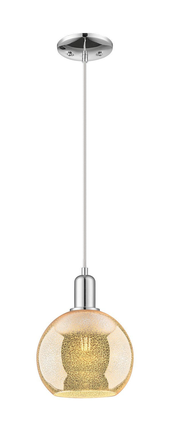 Innovations 716-1P-PC-G128-8 One Light Mini Pendant, Polished Chrome