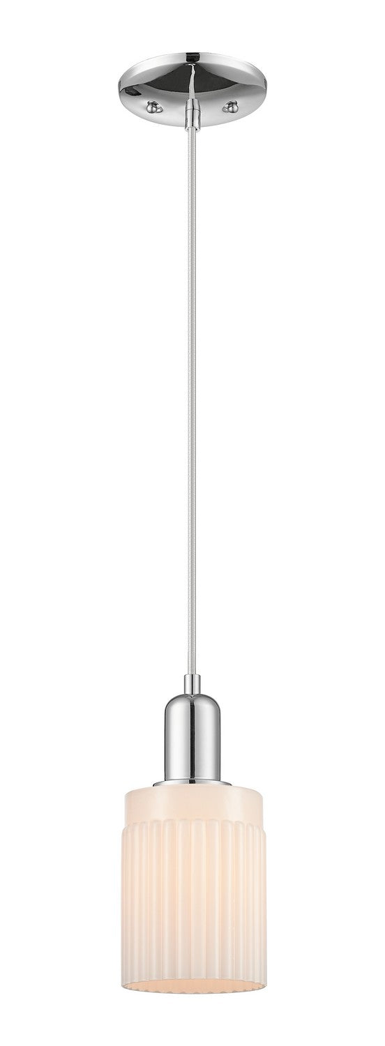 Innovations 716-1P-PC-G341 One Light Mini Pendant, Polished Chrome