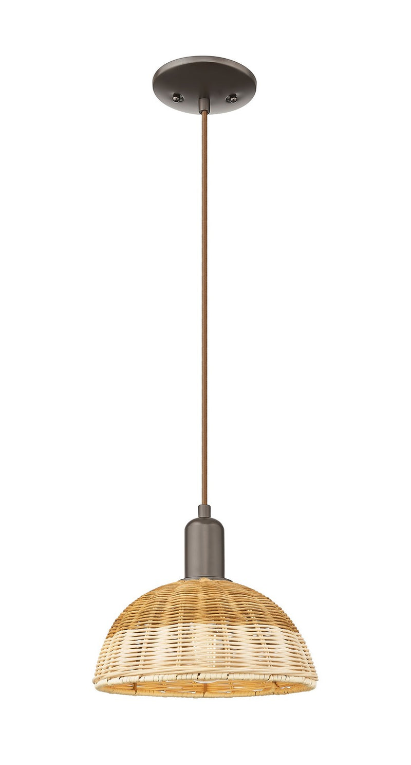 Innovations 716-1P-OB-NBD2-9-NAT One Light Mini Pendant, Oil Rubbed Bronze