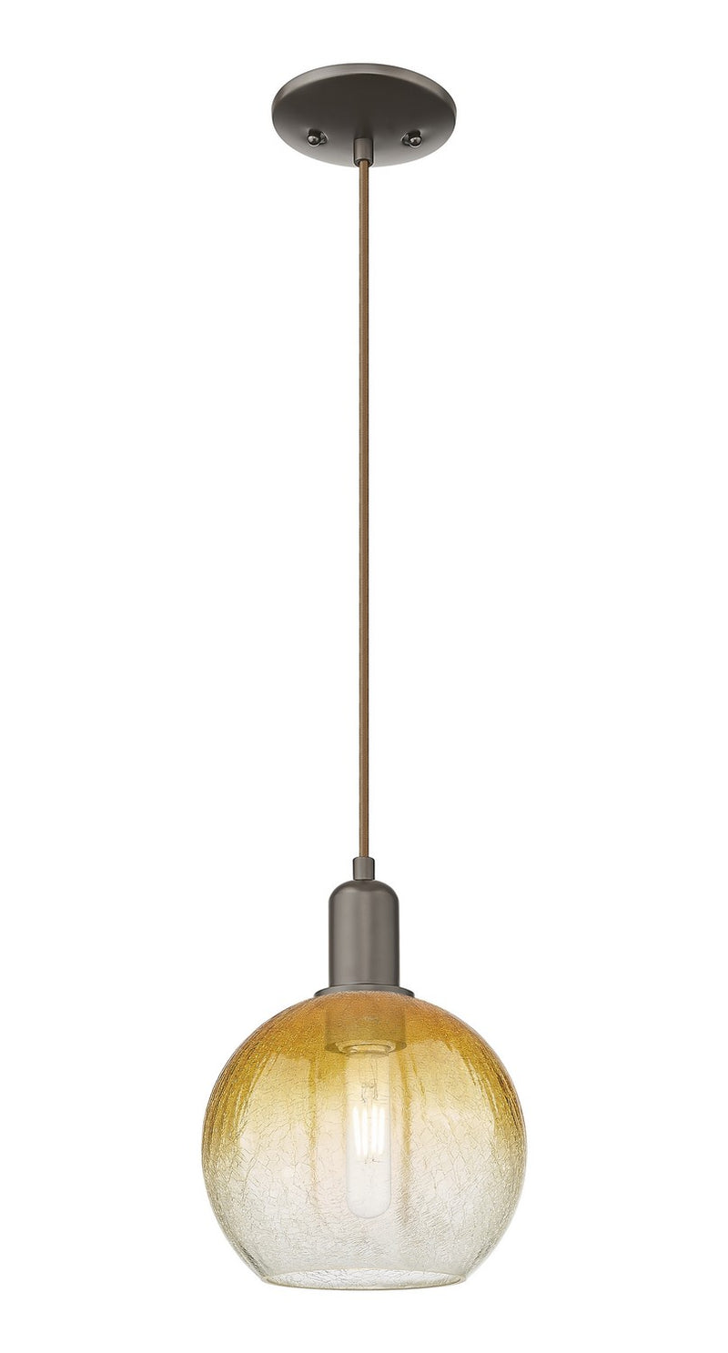 Innovations 716-1P-OB-G483-8AM One Light Mini Pendant, Oil Rubbed Bronze