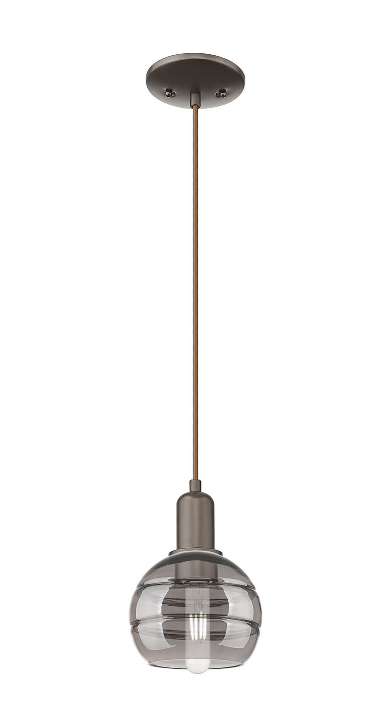 Innovations 716-1P-OB-G556-6SM One Light Mini Pendant, Oil Rubbed Bronze