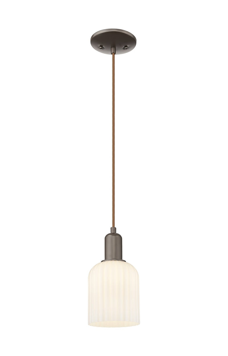 Innovations 716-1P-OB-G559-12GWH One Light Mini Pendant, Oil Rubbed Bronze