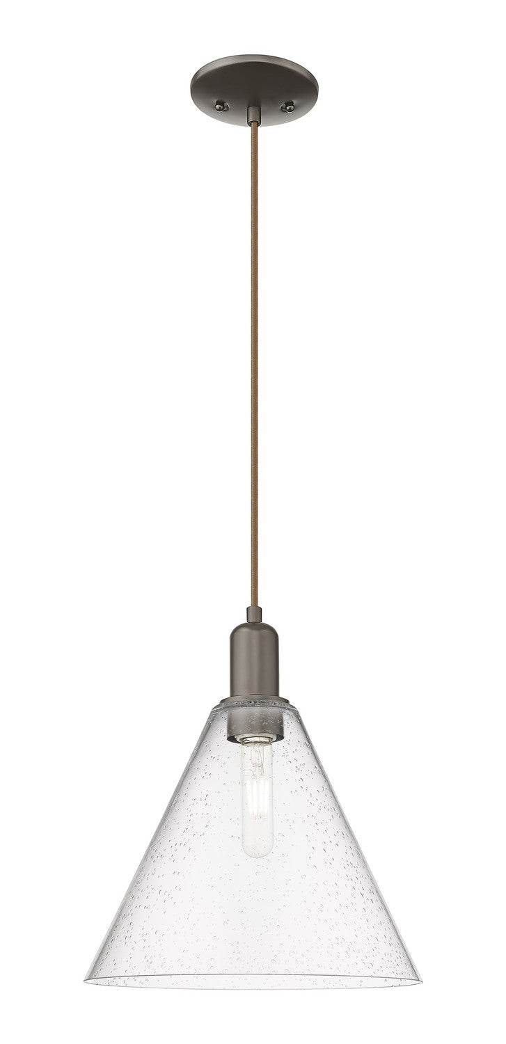 Innovations 716-1P-OB-GBC-124 One Light Mini Pendant, Oil Rubbed Bronze