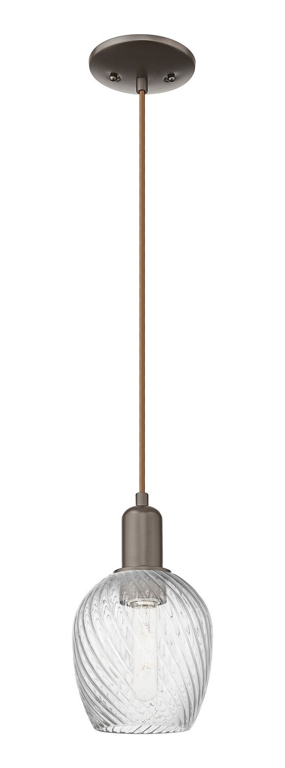 Innovations 716-1P-OB-G292 One Light Mini Pendant, Oil Rubbed Bronze