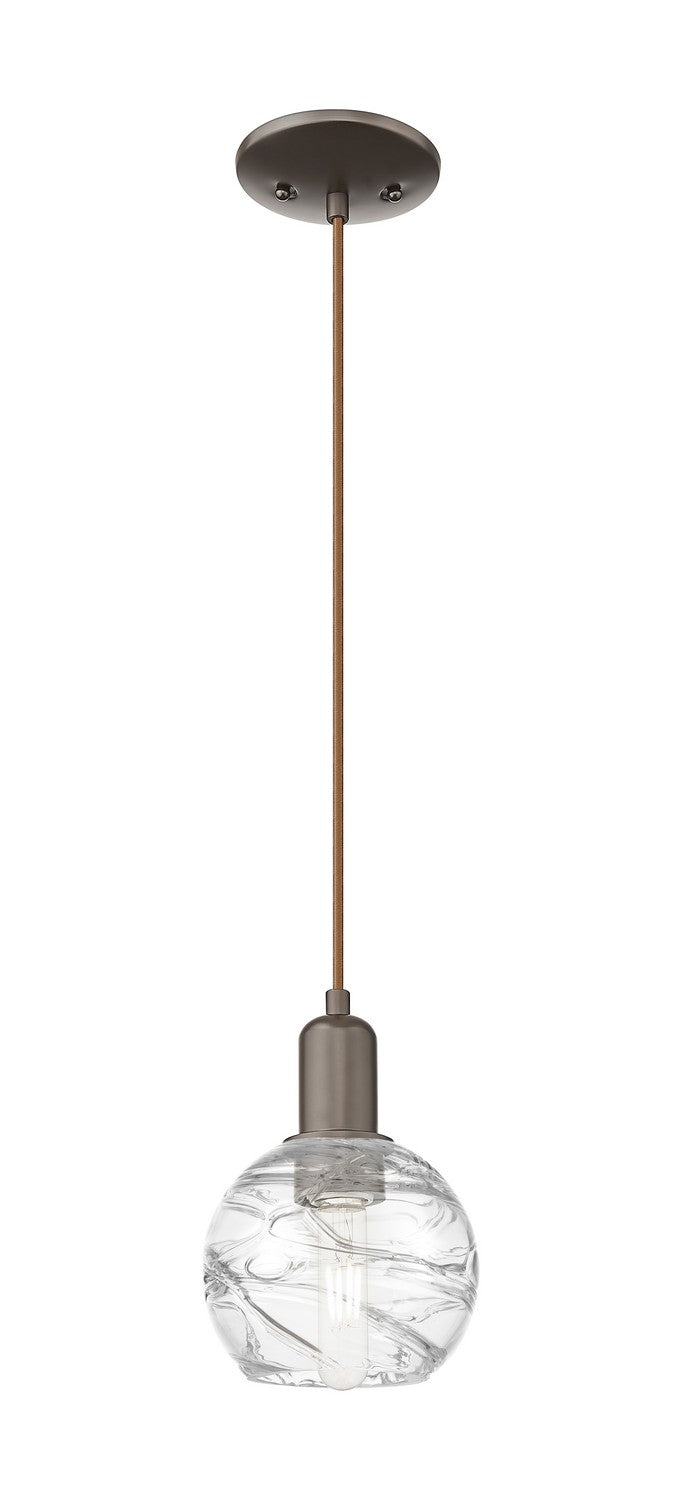 Innovations 716-1P-OB-G1213-6CL One Light Mini Pendant, Oil Rubbed Bronze
