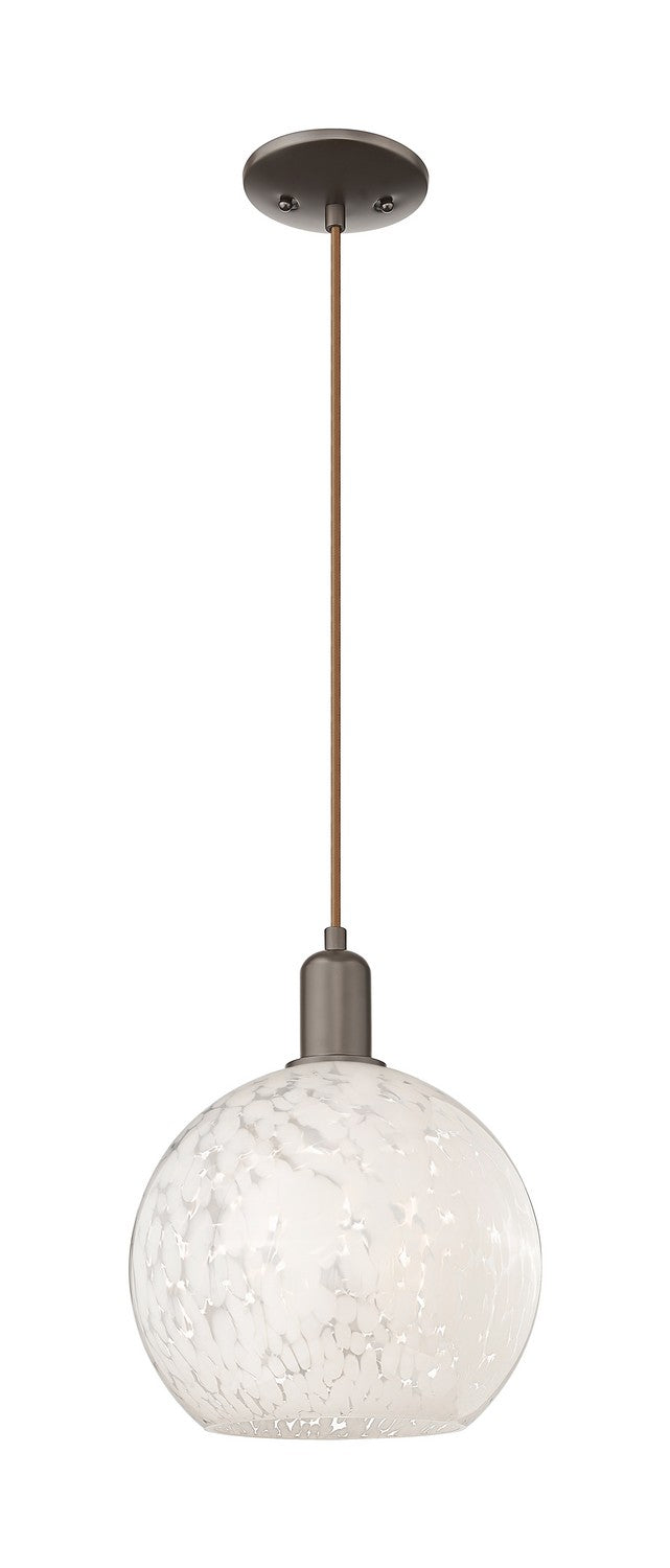 Innovations 716-1P-OB-G1216-10WM One Light Mini Pendant, Oil Rubbed Bronze