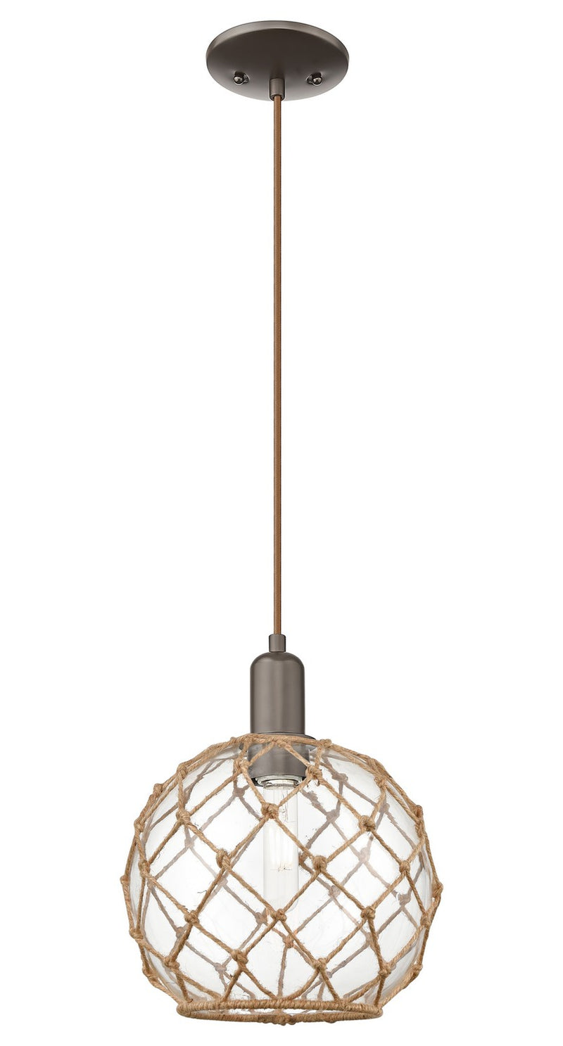 Innovations 716-1P-OB-G122-10RB One Light Mini Pendant, Oil Rubbed Bronze