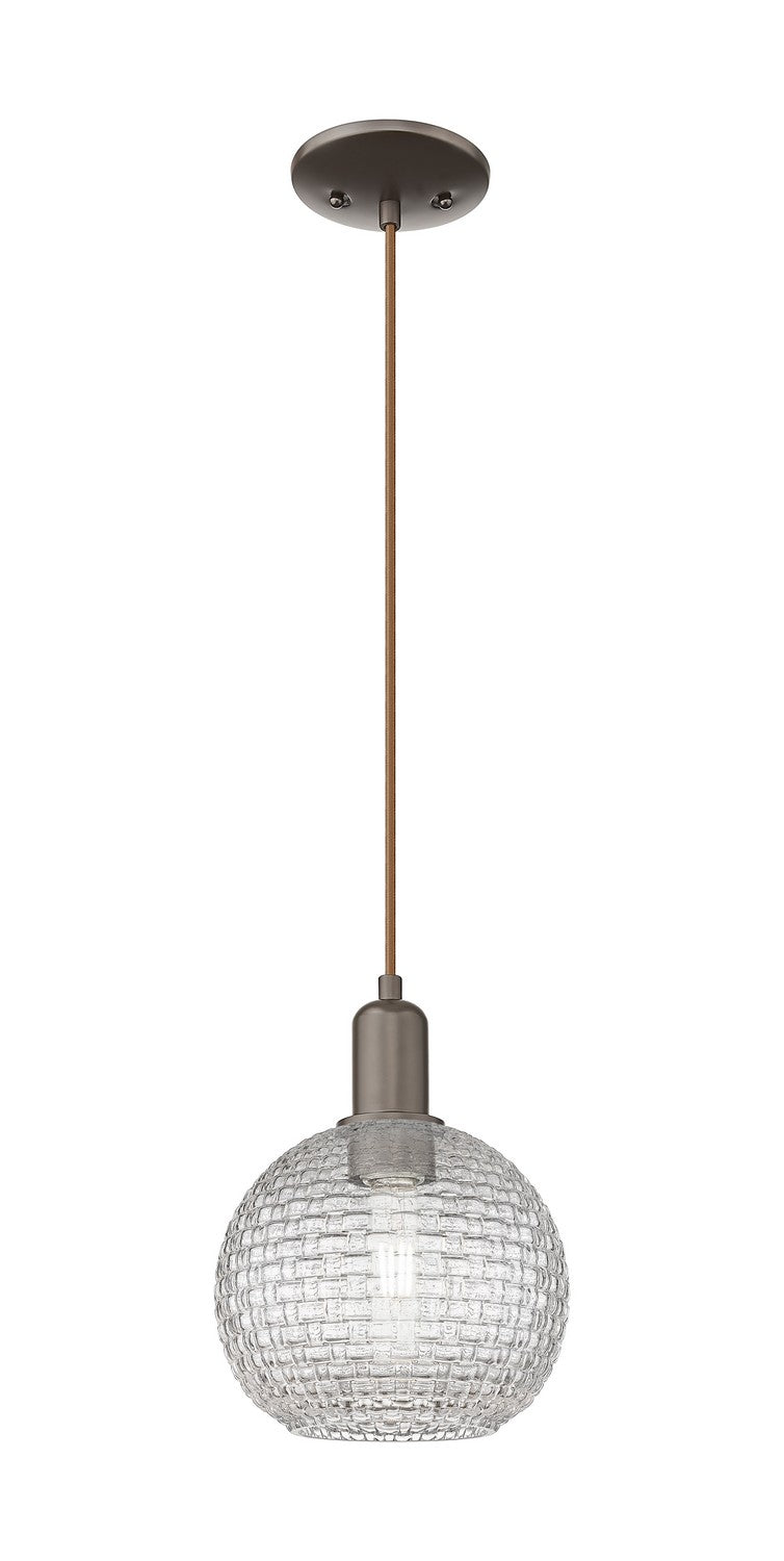 Innovations 716-1P-OB-G122C-8CL One Light Mini Pendant, Oil Rubbed Bronze