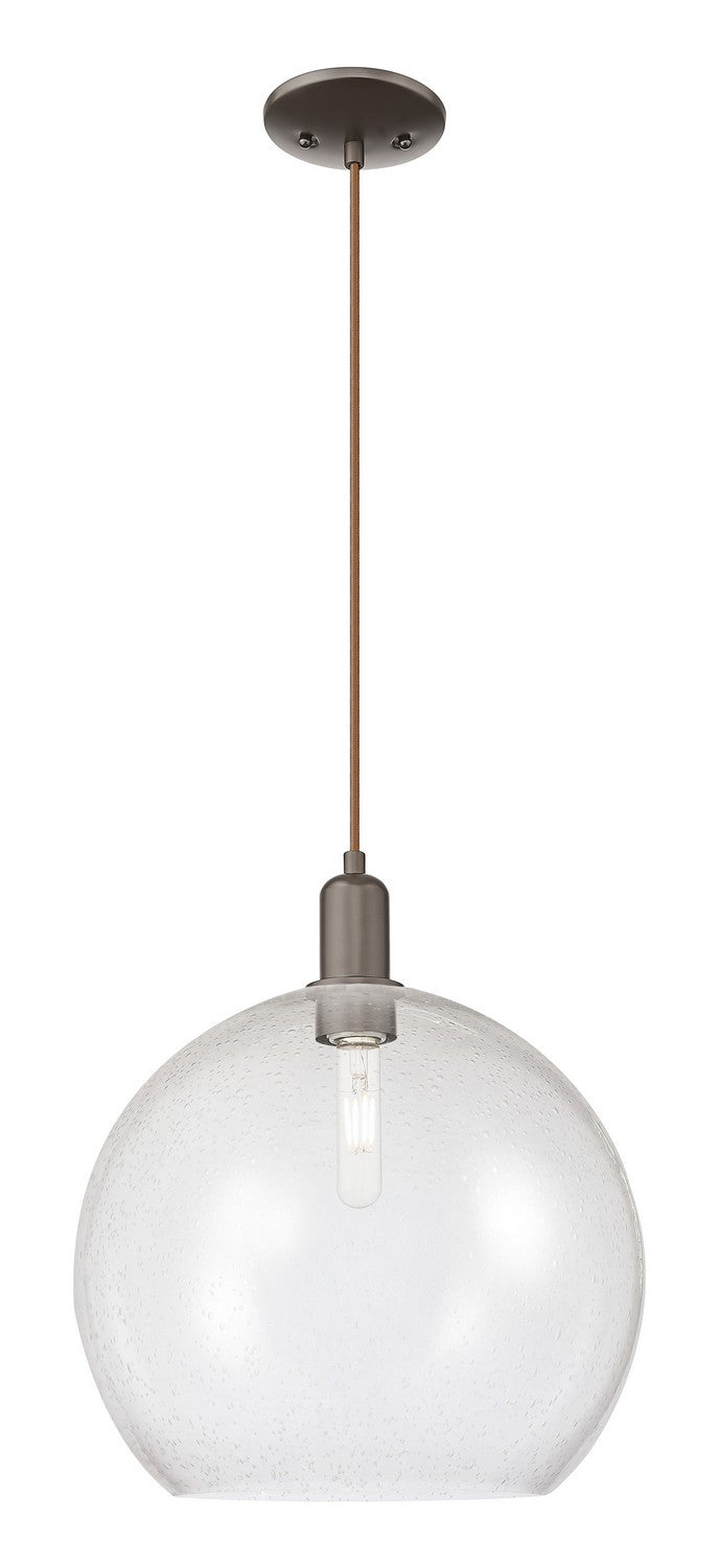 Innovations 716-1P-OB-G124-14 One Light Mini Pendant, Oil Rubbed Bronze