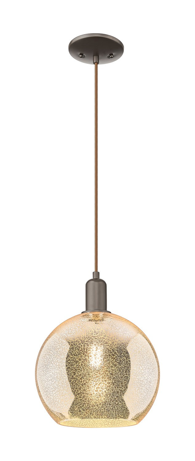 Innovations 716-1P-OB-G128-10 One Light Mini Pendant, Oil Rubbed Bronze