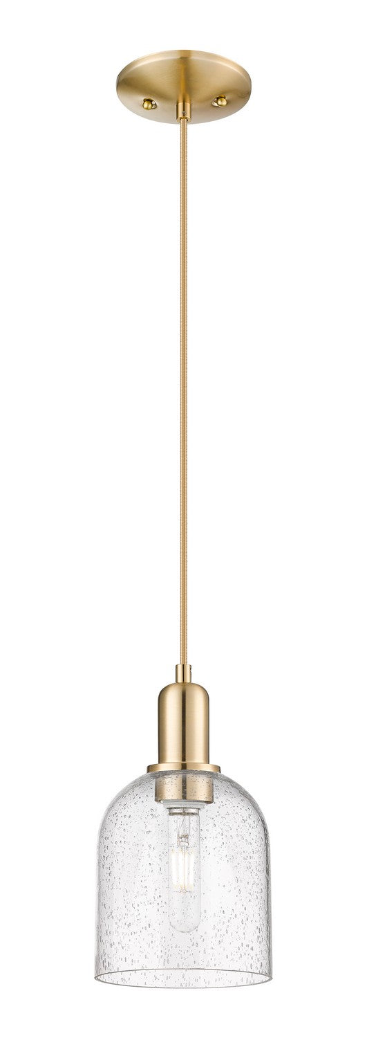 Innovations 716-1P-CB-G558-6SDY One Light Mini Pendant, Champagne Bronze