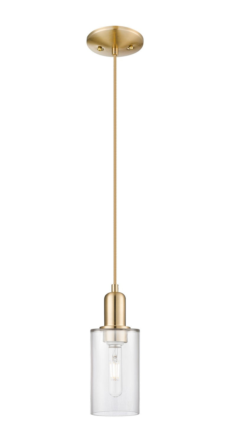Innovations 716-1P-CB-G802 One Light Mini Pendant, Champagne Bronze