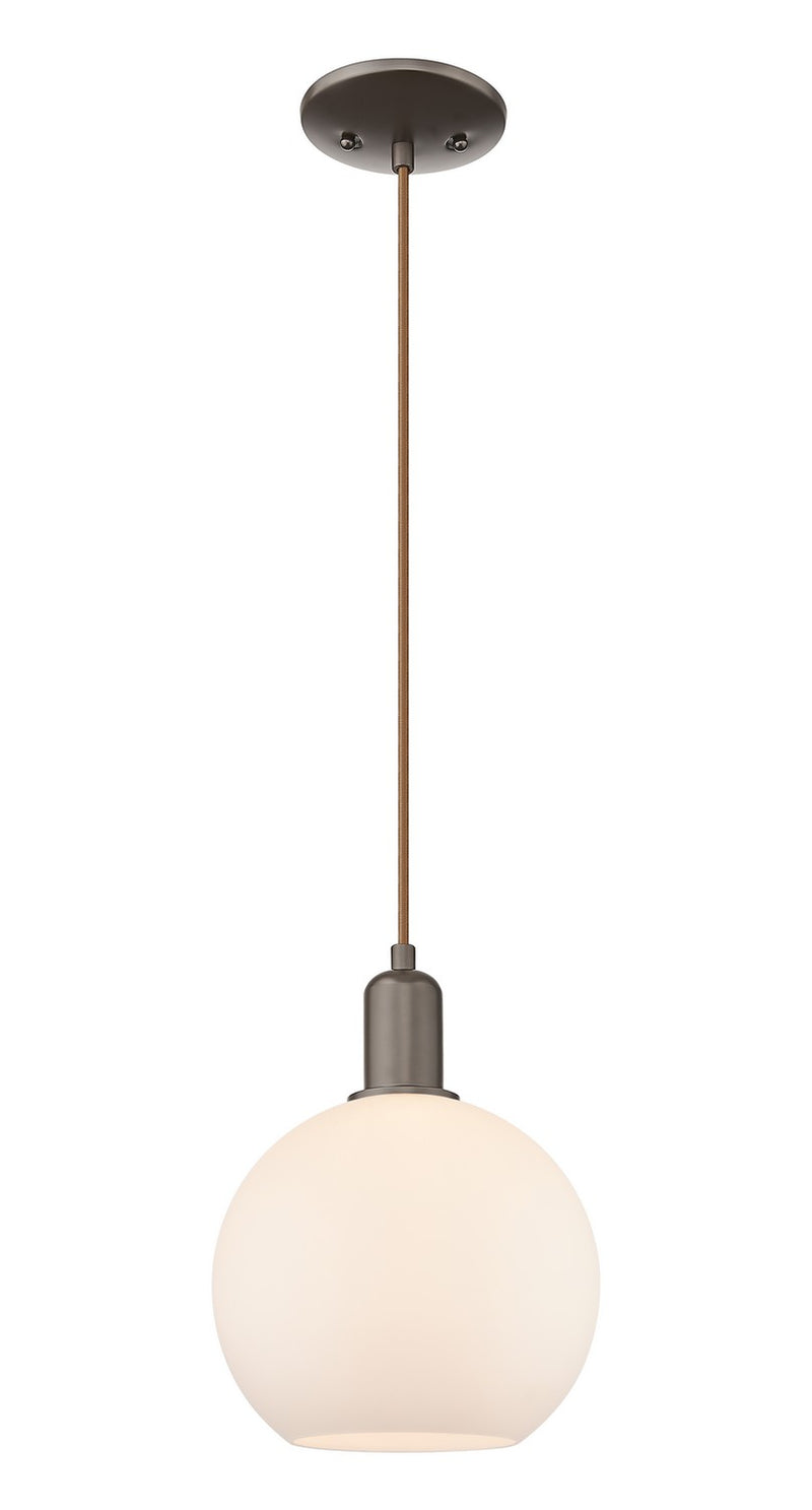 Innovations 716-1P-OB-G121-10 One Light Mini Pendant, Oil Rubbed Bronze