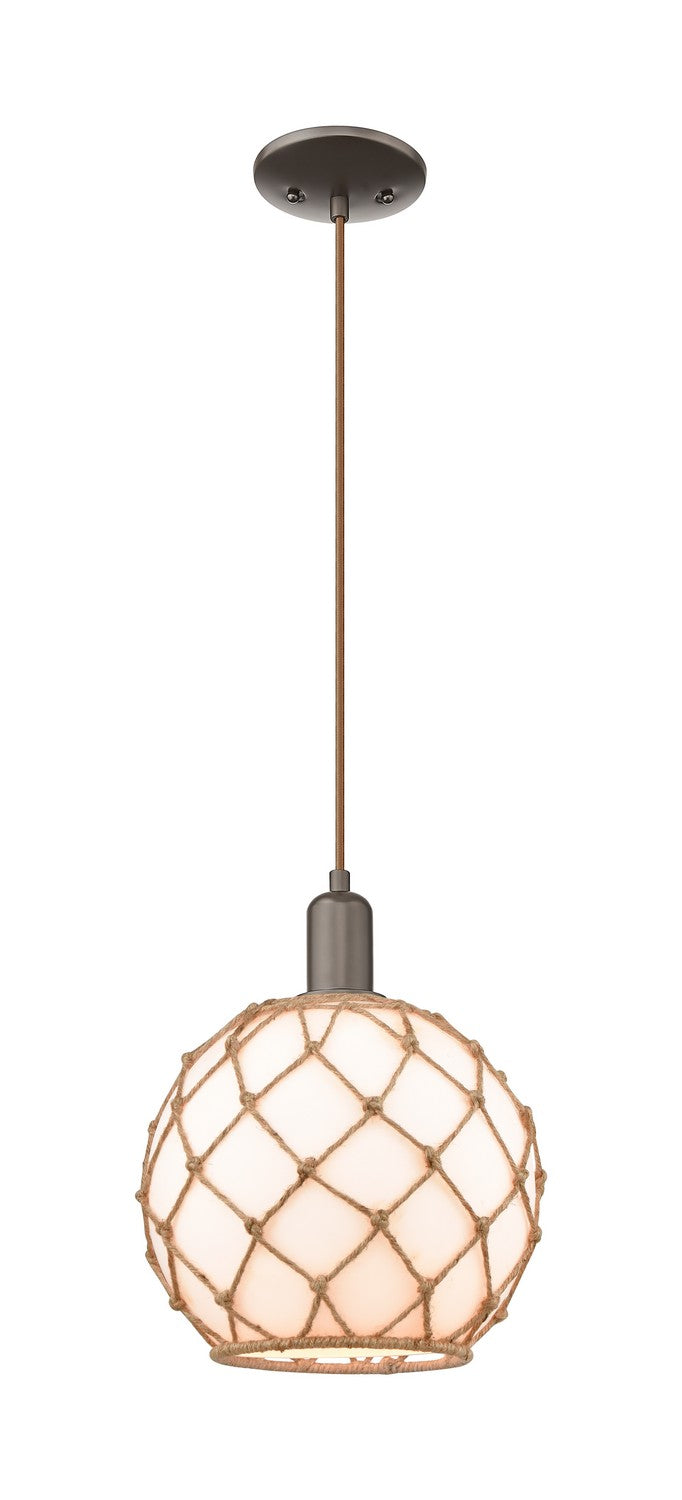 Innovations 716-1P-OB-G121-10RB One Light Mini Pendant, Oil Rubbed Bronze