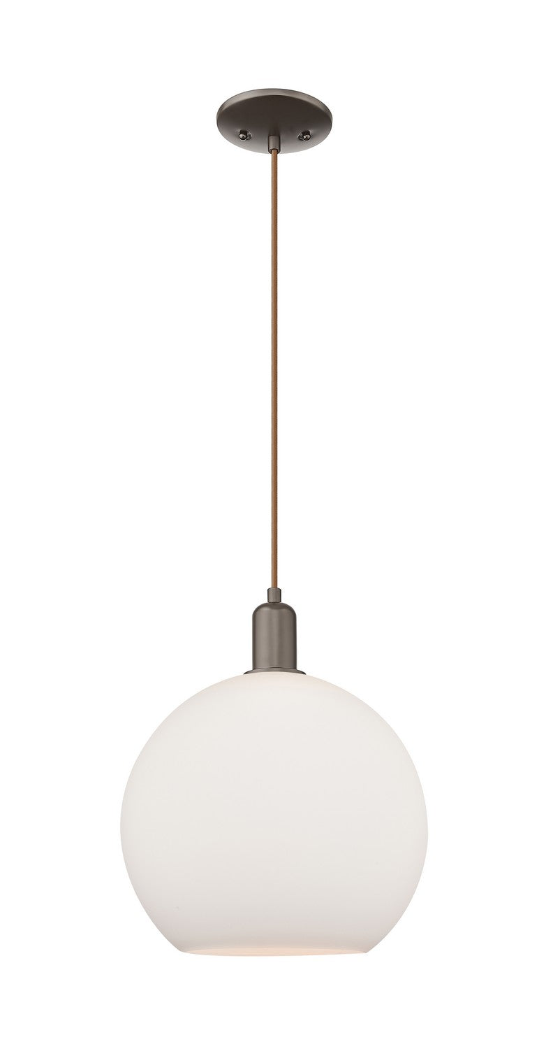 Innovations 716-1P-OB-G121-12 One Light Mini Pendant, Oil Rubbed Bronze