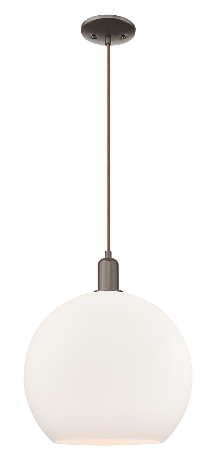 Innovations 716-1P-OB-G121-14 One Light Mini Pendant, Oil Rubbed Bronze