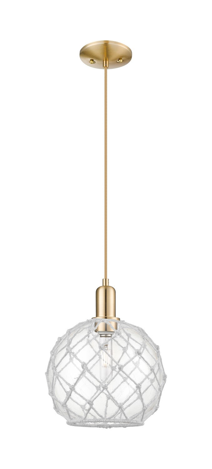 Innovations 716-1P-CB-G122-10RW One Light Mini Pendant, Champagne Bronze
