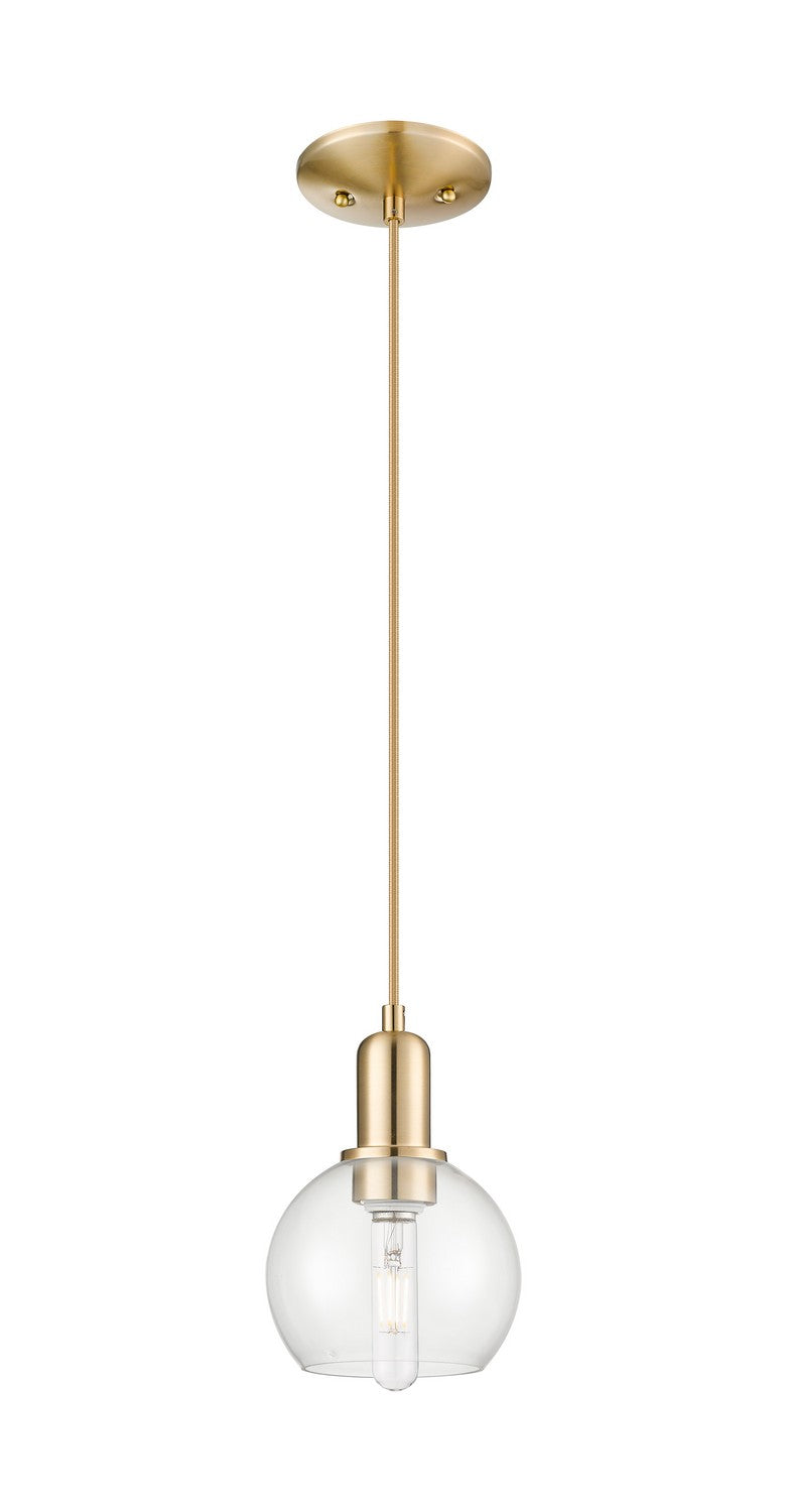 Innovations 716-1P-CB-G122-6 One Light Mini Pendant, Champagne Bronze