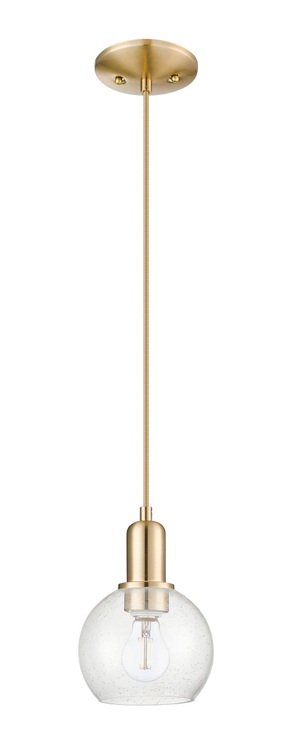 Innovations 716-1P-CB-G124-6 One Light Mini Pendant, Champagne Bronze