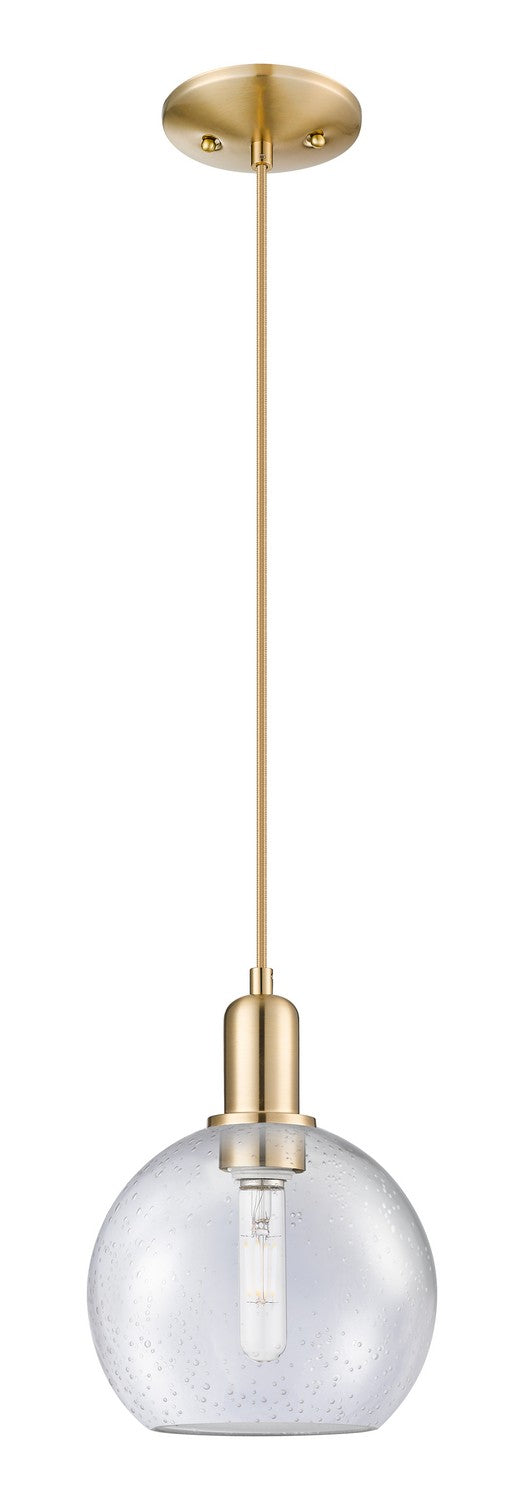 Innovations 716-1P-CB-G124-8 One Light Mini Pendant, Champagne Bronze