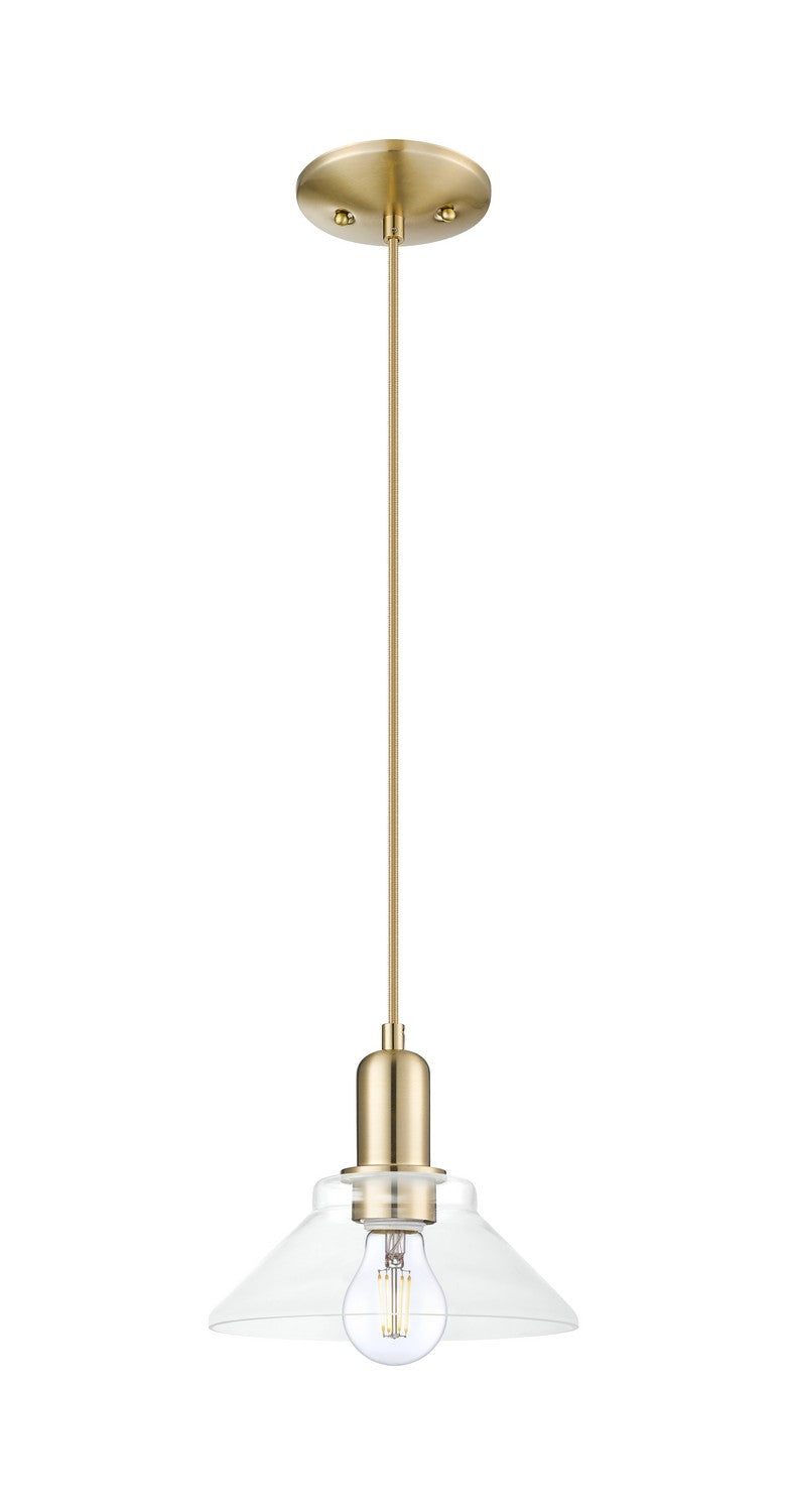 Innovations 716-1P-CB-G132 One Light Mini Pendant, Champagne Bronze