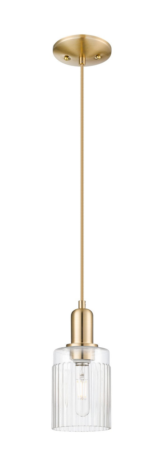 Innovations 716-1P-CB-G342 One Light Mini Pendant, Champagne Bronze