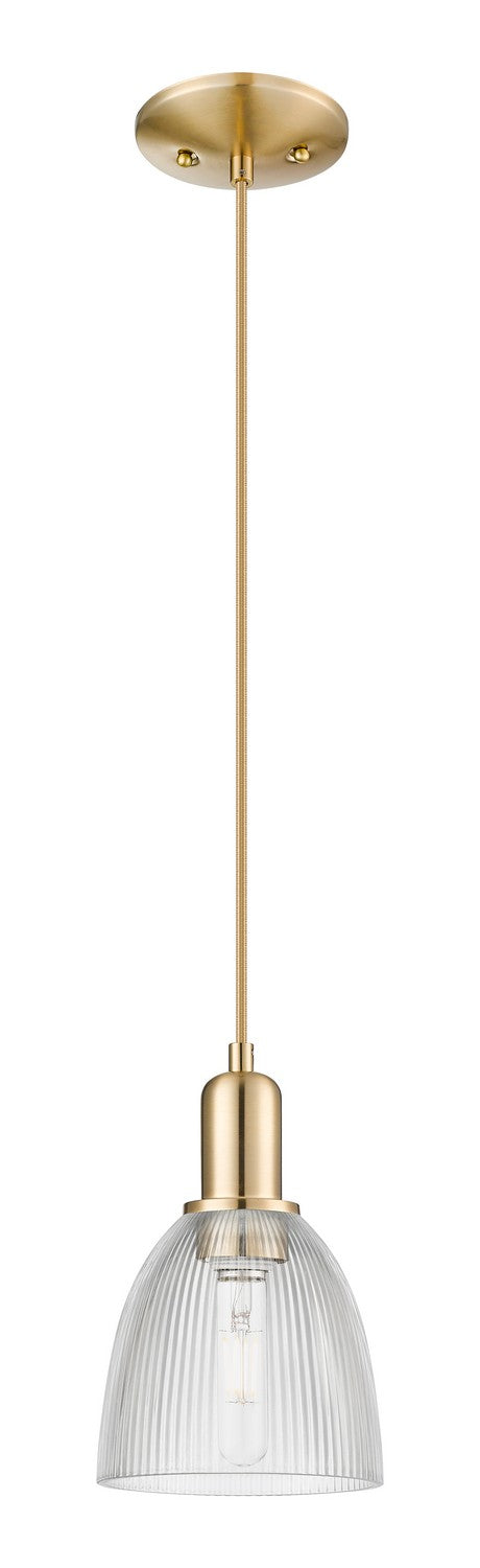 Innovations 716-1P-CB-G382 One Light Mini Pendant, Champagne Bronze