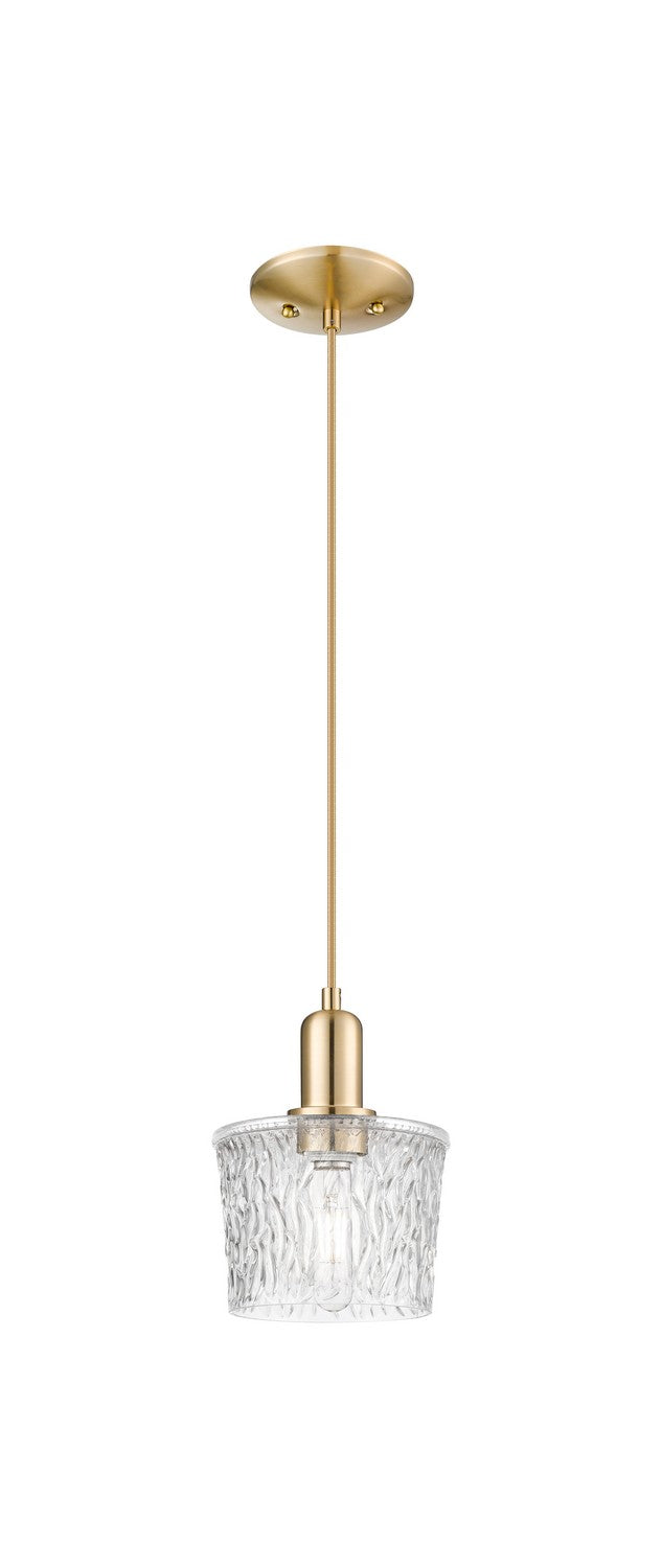 Innovations 716-1P-CB-G402 One Light Mini Pendant, Champagne Bronze