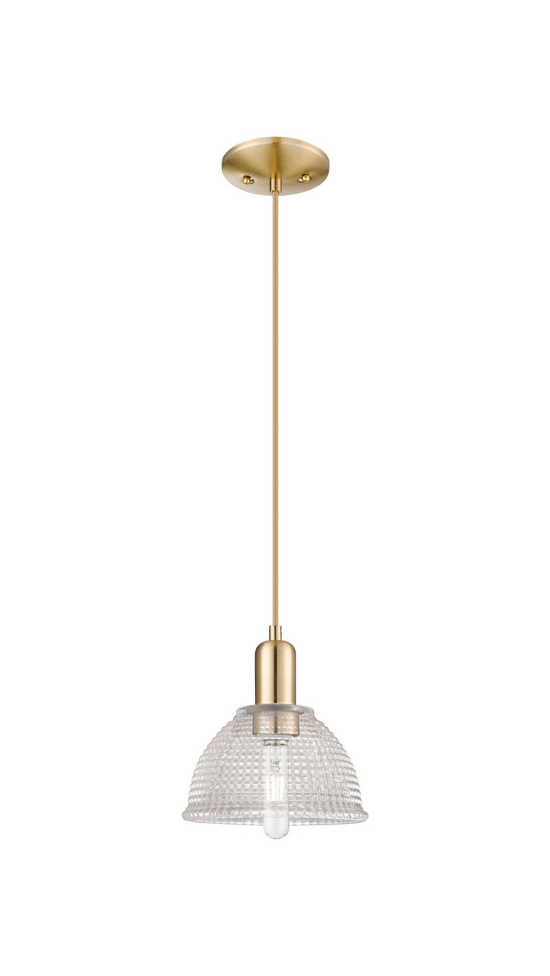 Innovations 716-1P-CB-G422 One Light Mini Pendant, Champagne Bronze