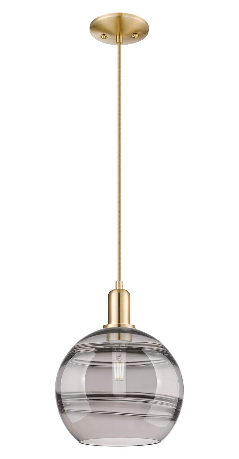 Innovations 716-1P-CB-G556-10SM One Light Mini Pendant, Champagne Bronze