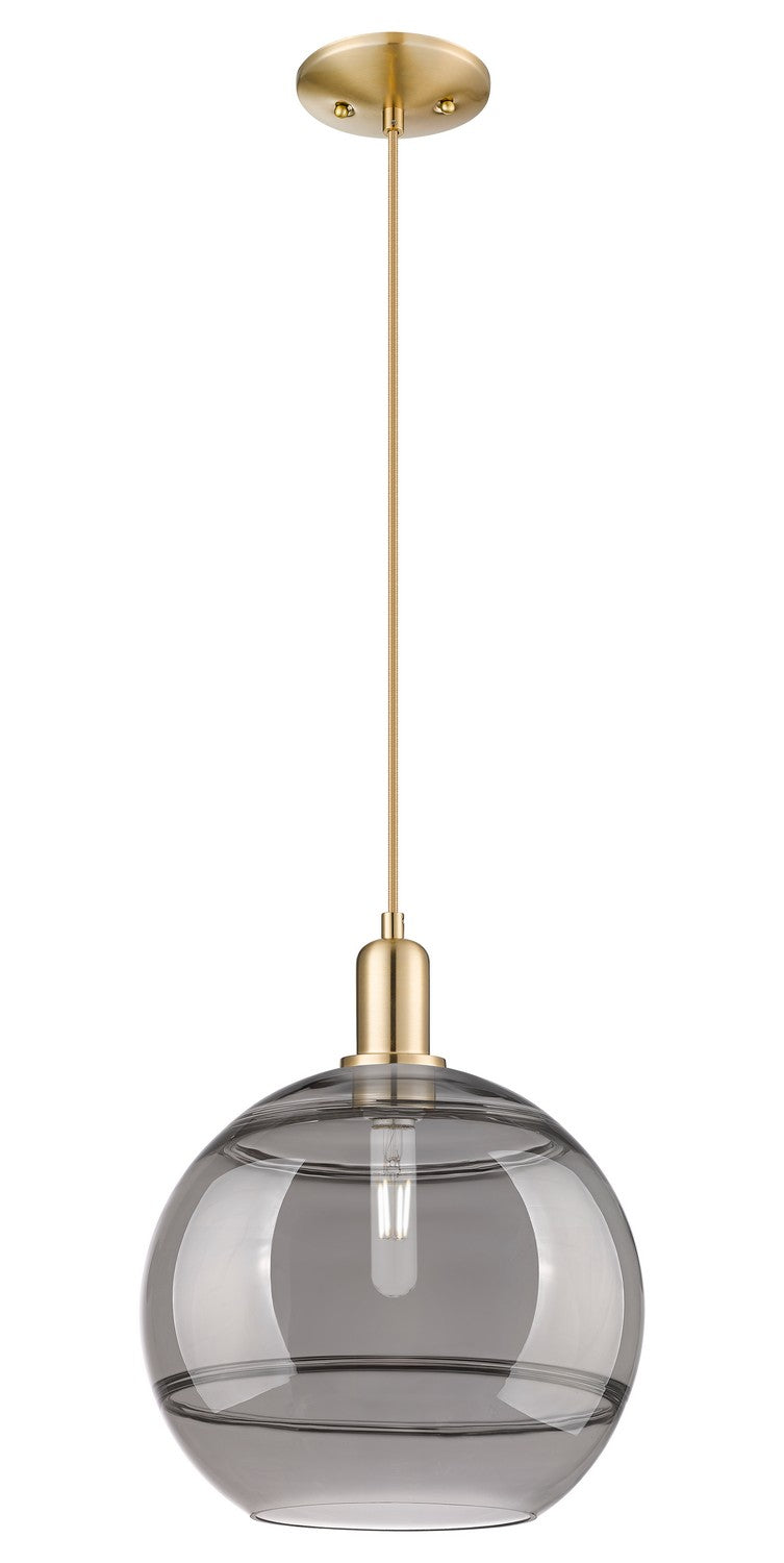 Innovations 716-1P-CB-G556-12SM One Light Mini Pendant, Champagne Bronze