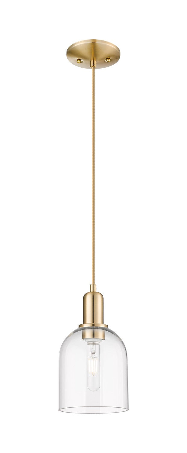 Innovations 716-1P-CB-G558-6CL One Light Mini Pendant, Champagne Bronze