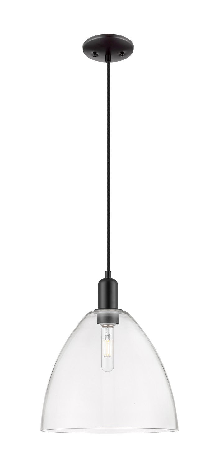 Innovations 716-1P-BK-GBD-122 One Light Mini Pendant, Matte Black