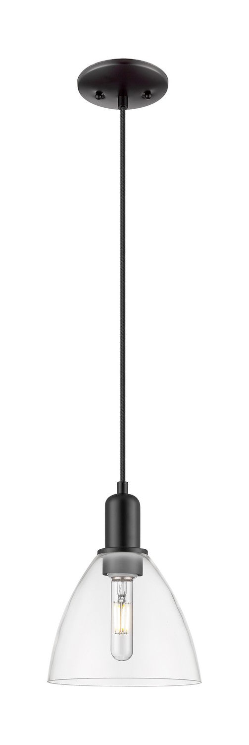 Innovations 716-1P-BK-GBD-752 One Light Mini Pendant, Matte Black