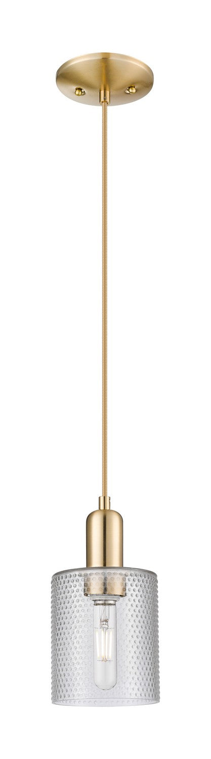 Innovations 716-1P-CB-G112 One Light Mini Pendant, Champagne Bronze