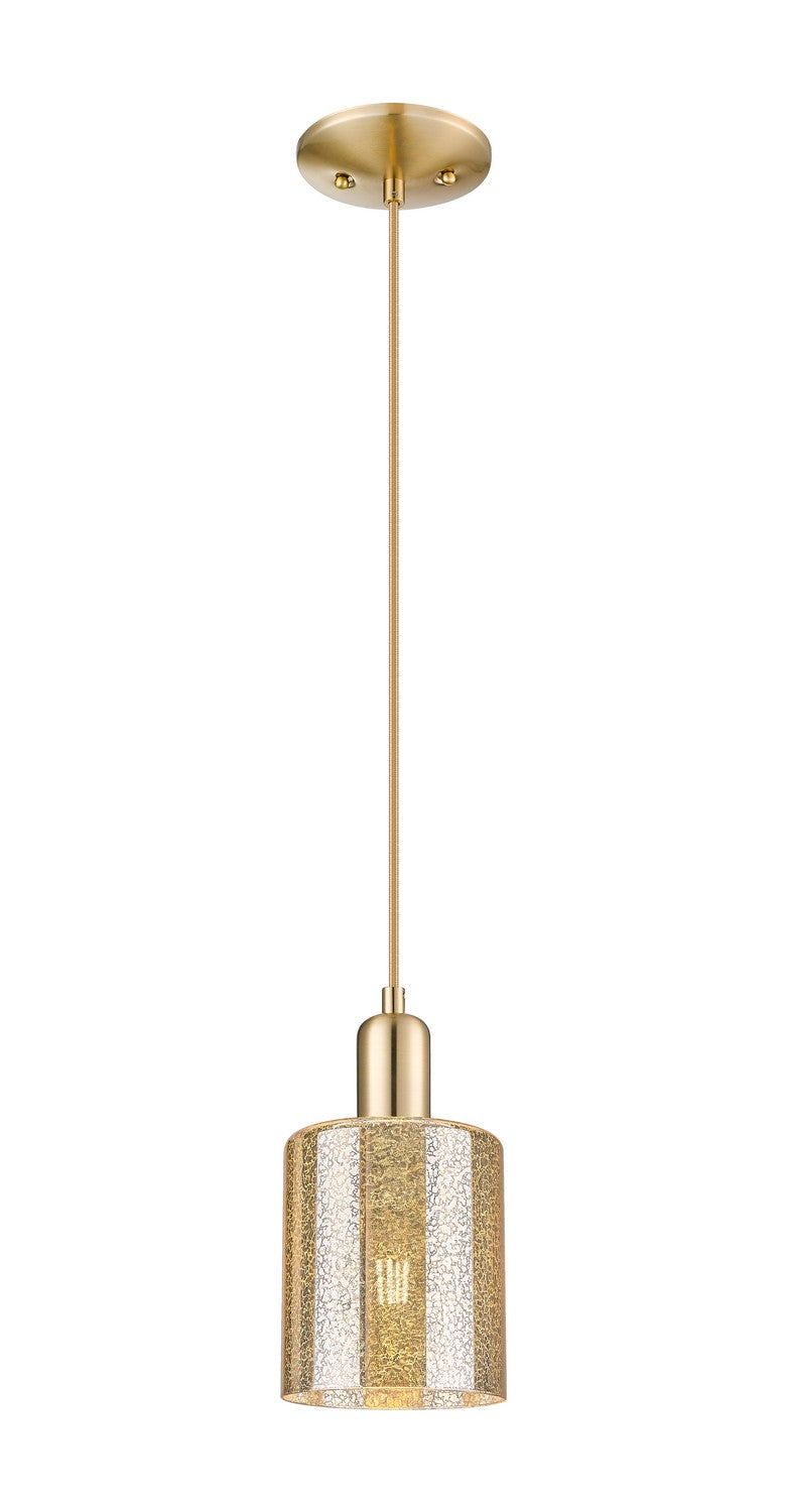 Innovations 716-1P-CB-G116 One Light Mini Pendant, Champagne Bronze