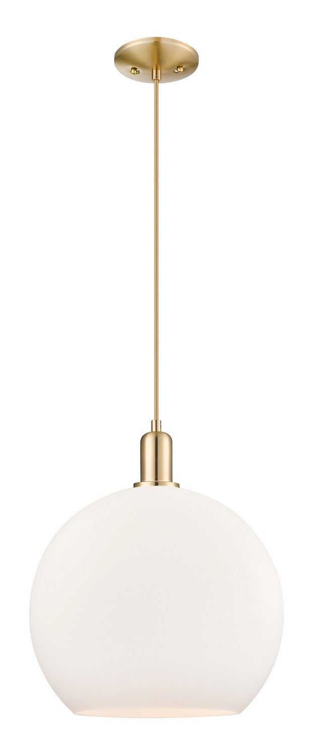 Innovations 716-1P-CB-G121-14 One Light Mini Pendant, Champagne Bronze