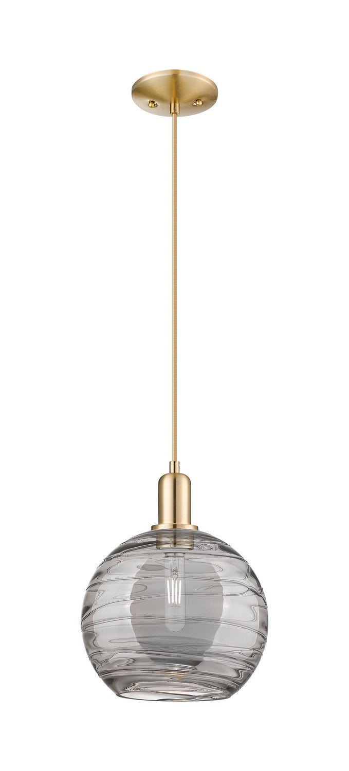 Innovations 716-1P-CB-G1213-10SM One Light Mini Pendant, Champagne Bronze