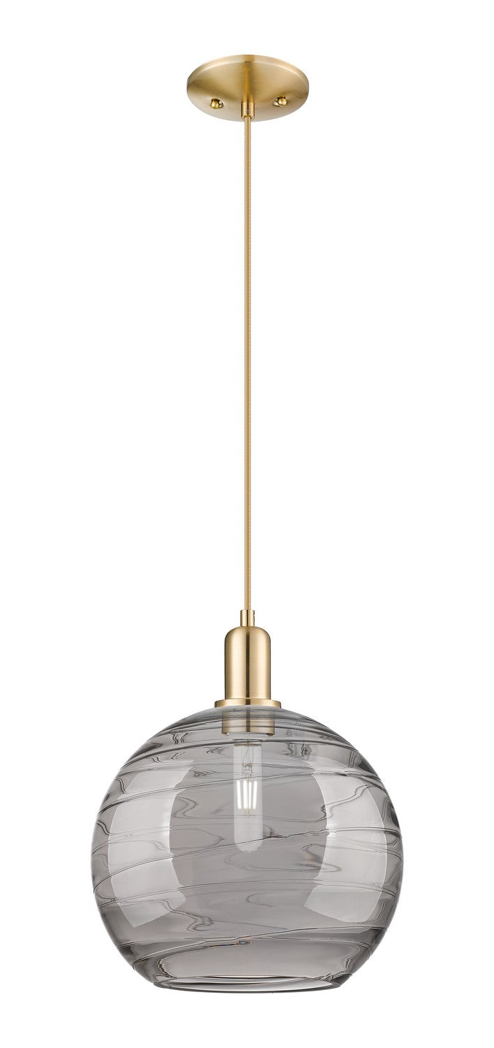 Innovations 716-1P-CB-G1213-12SM One Light Mini Pendant, Champagne Bronze