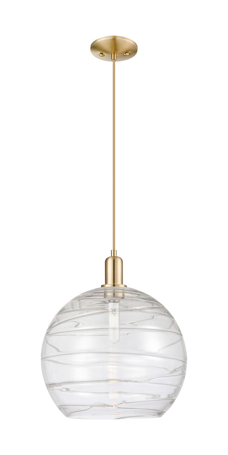 Innovations 716-1P-CB-G1213-14CL One Light Mini Pendant, Champagne Bronze