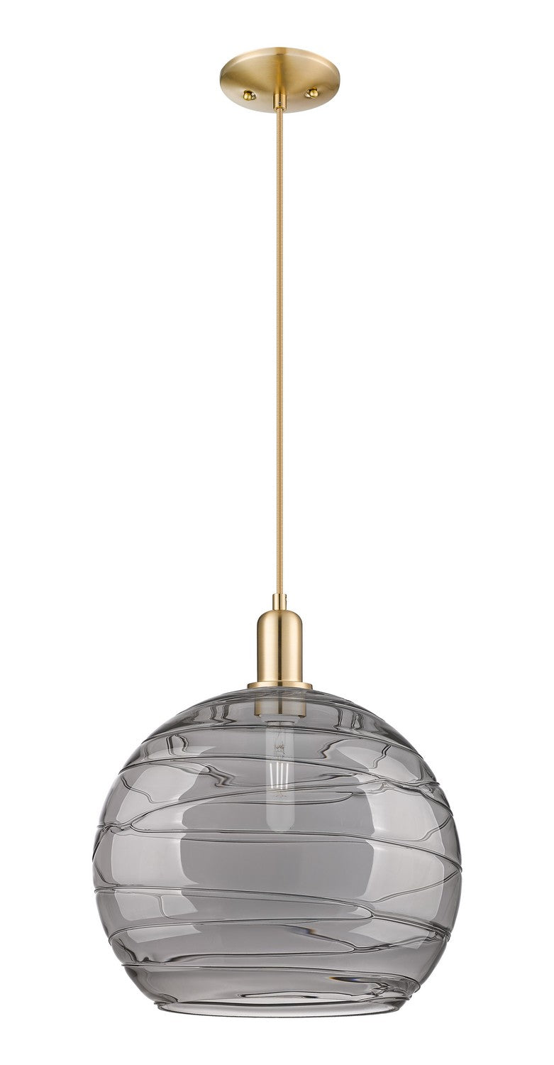 Innovations 716-1P-CB-G1213-14SM One Light Mini Pendant, Champagne Bronze