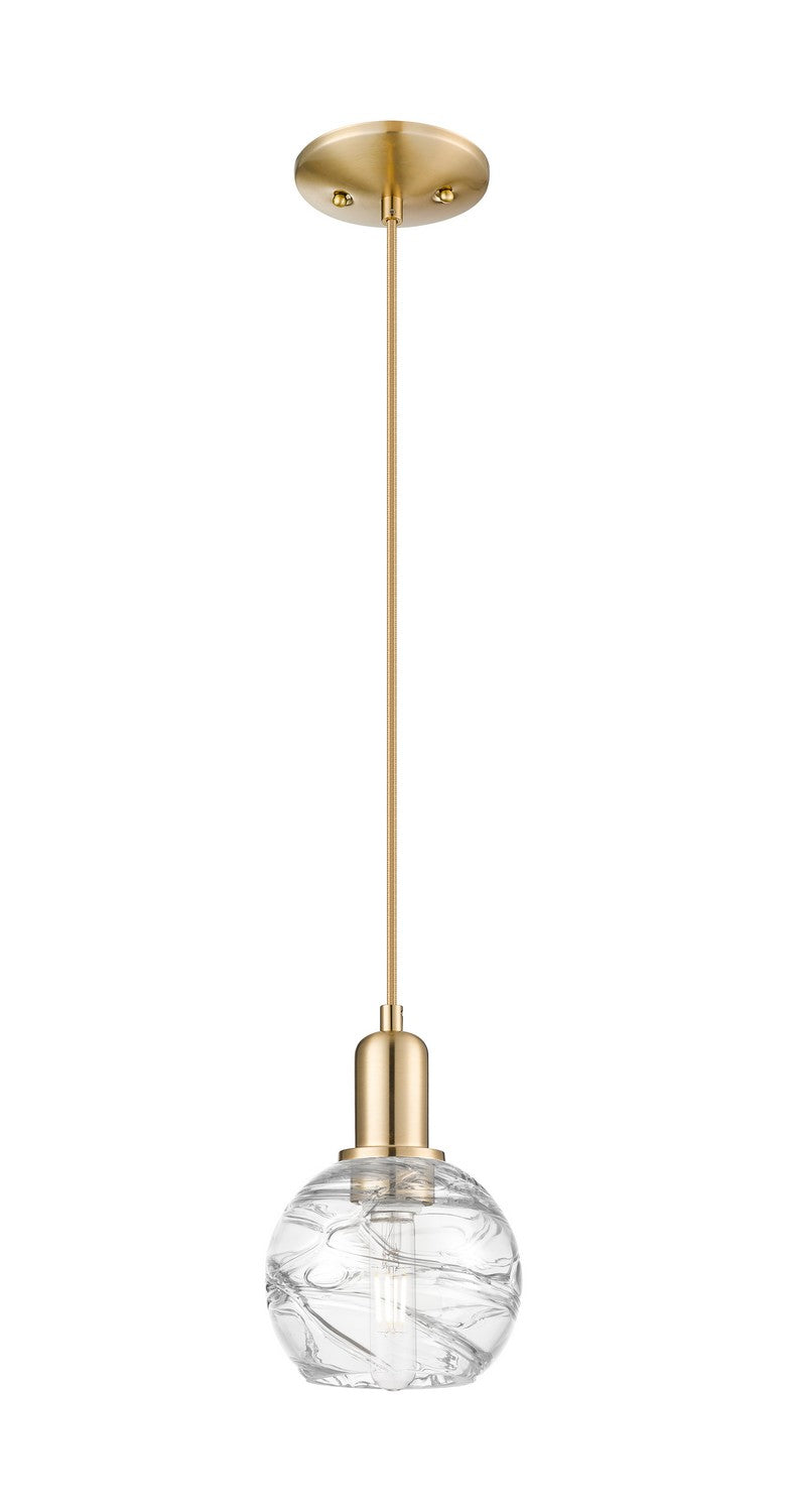 Innovations 716-1P-CB-G1213-6CL One Light Mini Pendant, Champagne Bronze
