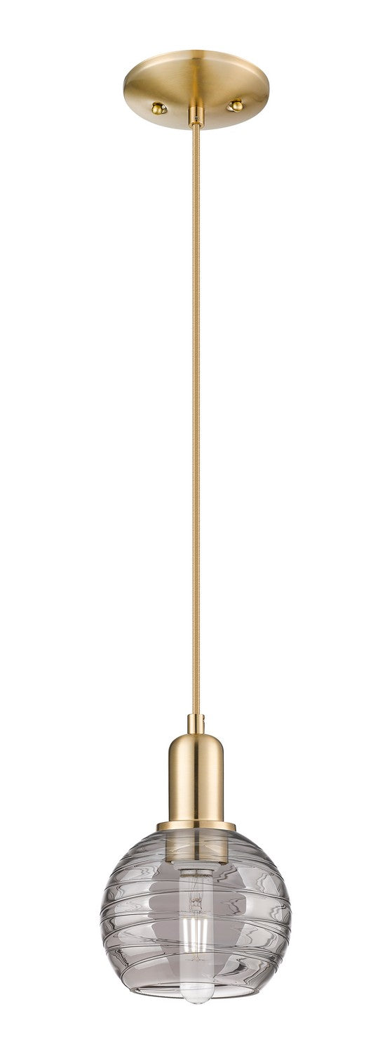 Innovations 716-1P-CB-G1213-6SM One Light Mini Pendant, Champagne Bronze