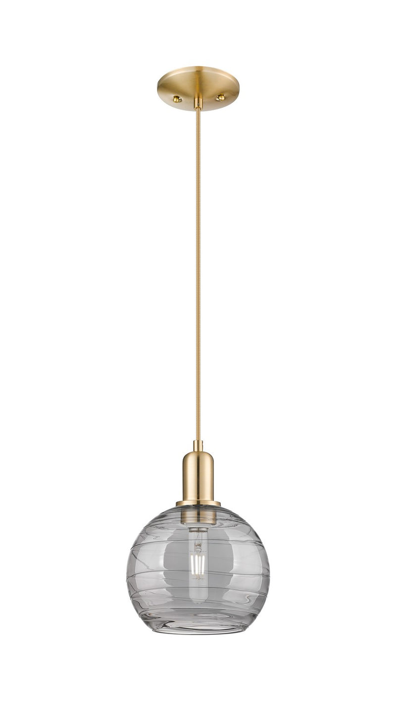 Innovations 716-1P-CB-G1213-8SM One Light Mini Pendant, Champagne Bronze