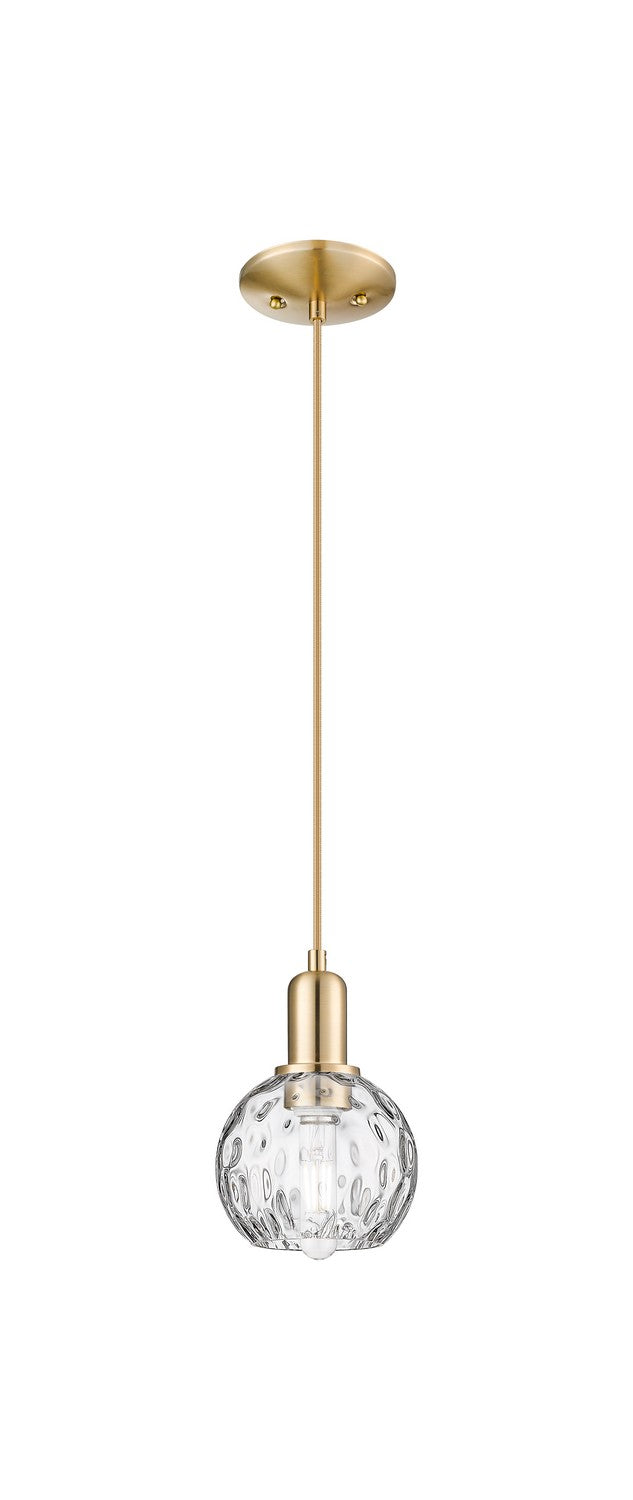 Innovations 716-1P-CB-G1215-6 One Light Mini Pendant, Champagne Bronze